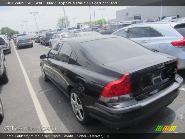 2004 Volvo S60 R AWD in Black Sapphire Metallic