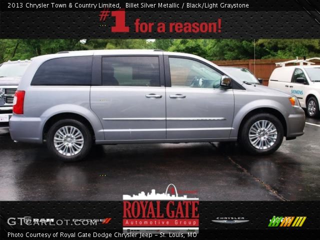 2013 Chrysler Town & Country Limited in Billet Silver Metallic