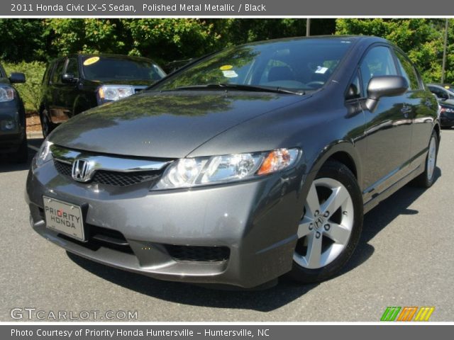 2011 Honda Civic LX-S Sedan in Polished Metal Metallic