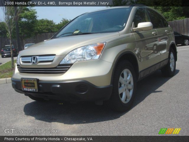 2008 Honda CR-V EX-L 4WD in Borrego Beige Metallic