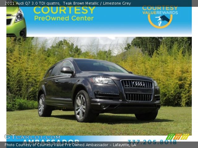 2011 Audi Q7 3.0 TDI quattro in Teak Brown Metallic