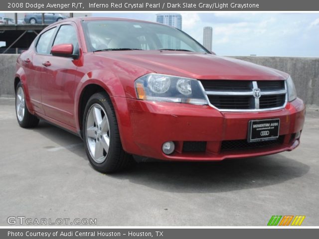2008 Dodge Avenger R/T in Inferno Red Crystal Pearl