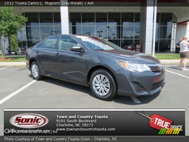 2012 Toyota Camry L in Magnetic Gray Metallic