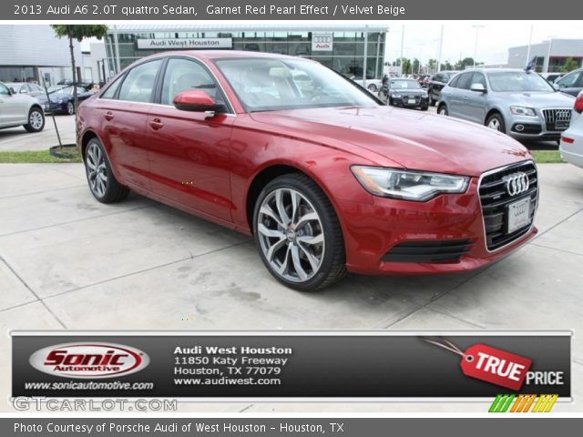 2013 Audi A6 2.0T quattro Sedan in Garnet Red Pearl Effect