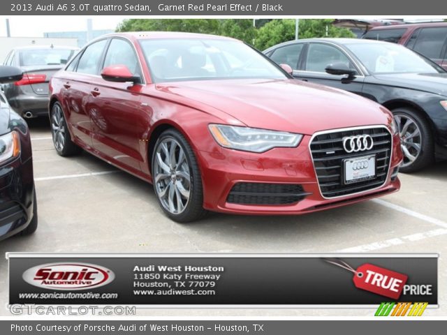 2013 Audi A6 3.0T quattro Sedan in Garnet Red Pearl Effect
