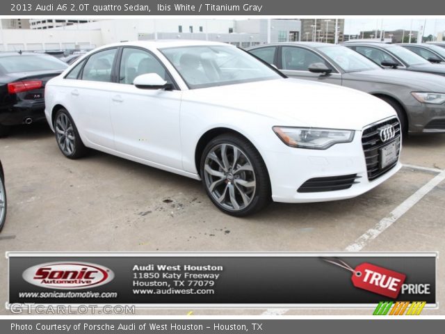 2013 Audi A6 2.0T quattro Sedan in Ibis White