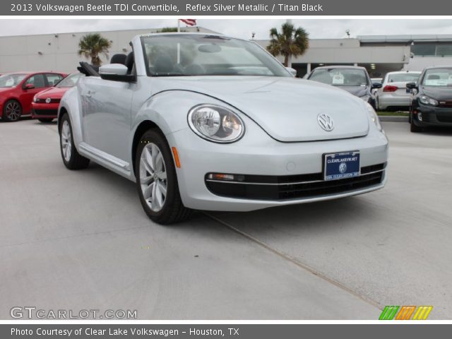 2013 Volkswagen Beetle TDI Convertible in Reflex Silver Metallic