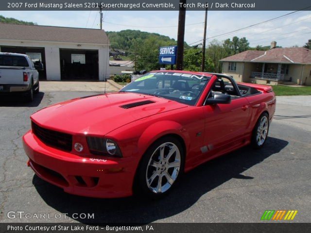 2007 Ford Mustang Saleen S281 Supercharged Convertible in Torch Red