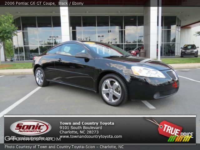 2006 Pontiac G6 GT Coupe in Black