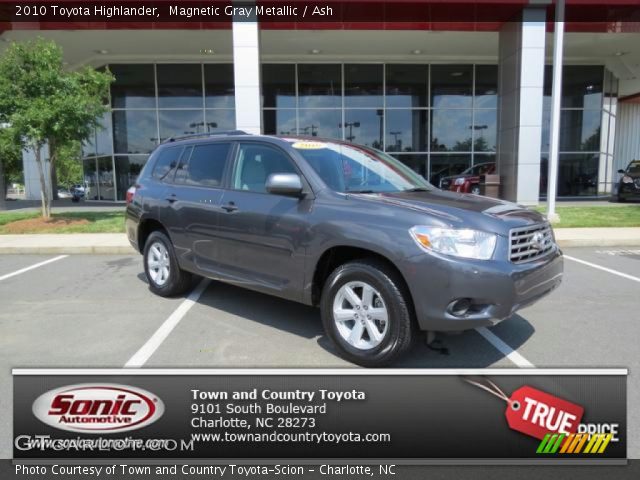 2010 Toyota Highlander  in Magnetic Gray Metallic