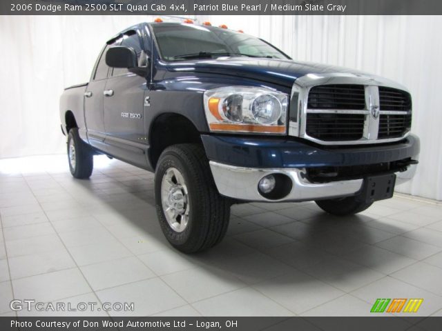 2006 Dodge Ram 2500 SLT Quad Cab 4x4 in Patriot Blue Pearl