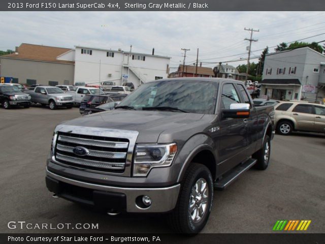 2013 Ford F150 Lariat SuperCab 4x4 in Sterling Gray Metallic