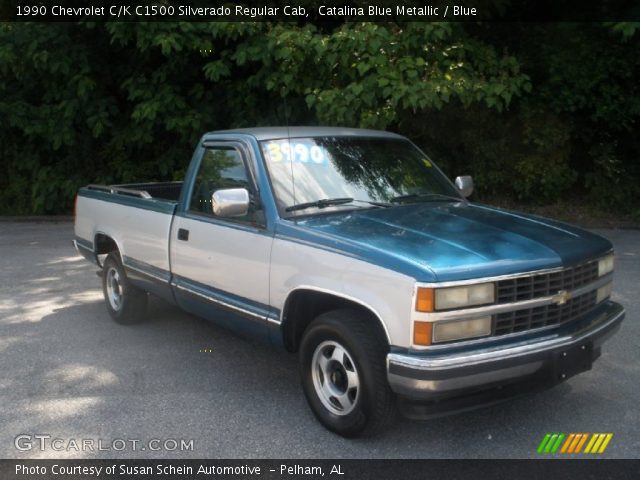 1990 Chevrolet C/K C1500 Silverado Regular Cab in Catalina Blue Metallic