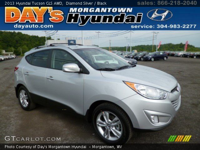 2013 Hyundai Tucson GLS AWD in Diamond Silver