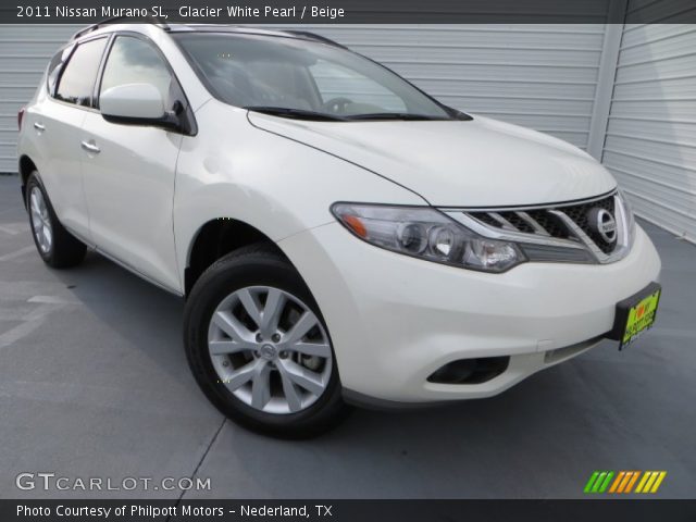2011 Nissan Murano SL in Glacier White Pearl