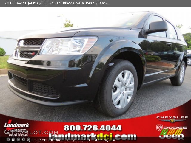 2013 Dodge Journey SE in Brilliant Black Crystal Pearl