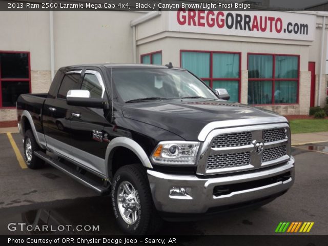 2013 Ram 2500 Laramie Mega Cab 4x4 in Black