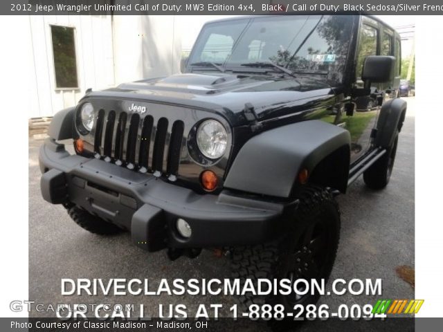 2012 Jeep Wrangler Unlimited Call of Duty: MW3 Edition 4x4 in Black