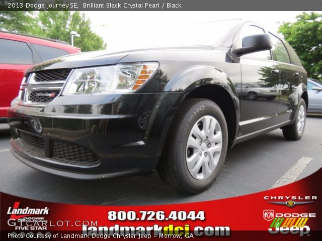 2013 Dodge Journey SE in Brilliant Black Crystal Pearl