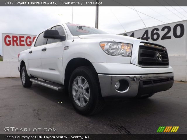 2012 Toyota Tundra CrewMax in Super White