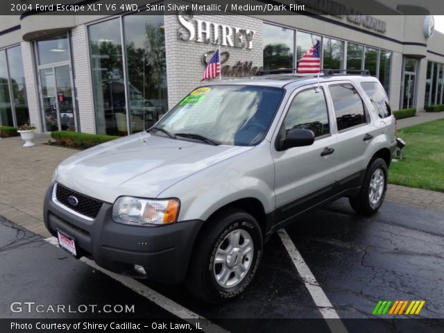 2004 Ford Escape XLT V6 4WD in Satin Silver Metallic