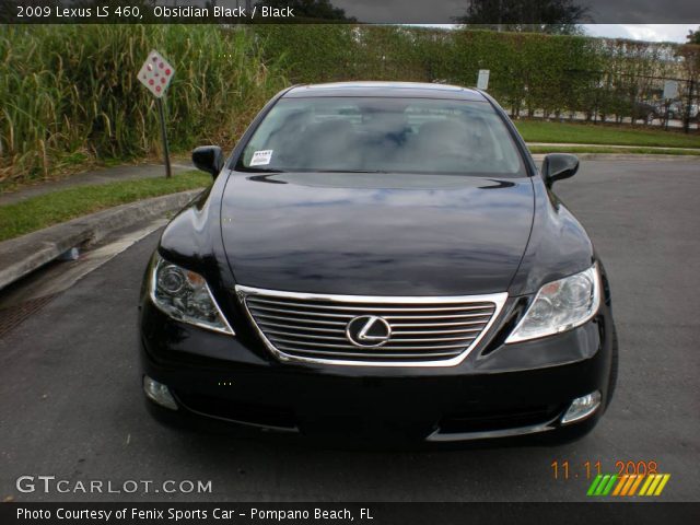 2009 Lexus LS 460 in Obsidian Black