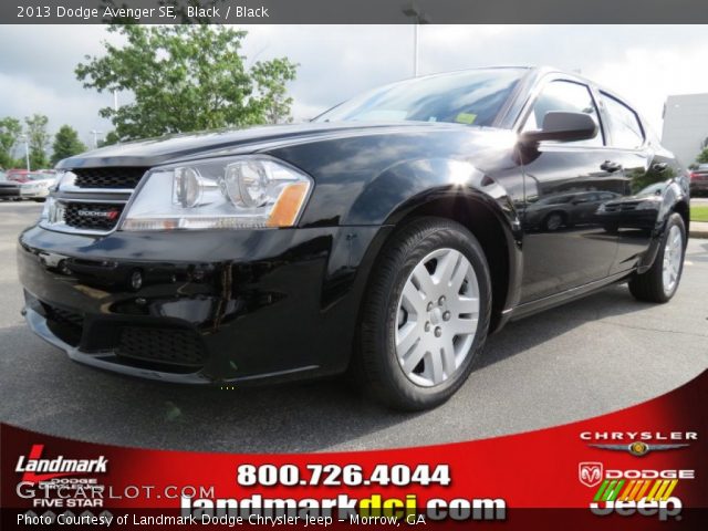 2013 Dodge Avenger SE in Black