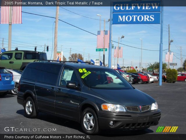 2005 Pontiac Montana  in Dark Tropic Teal Metallic