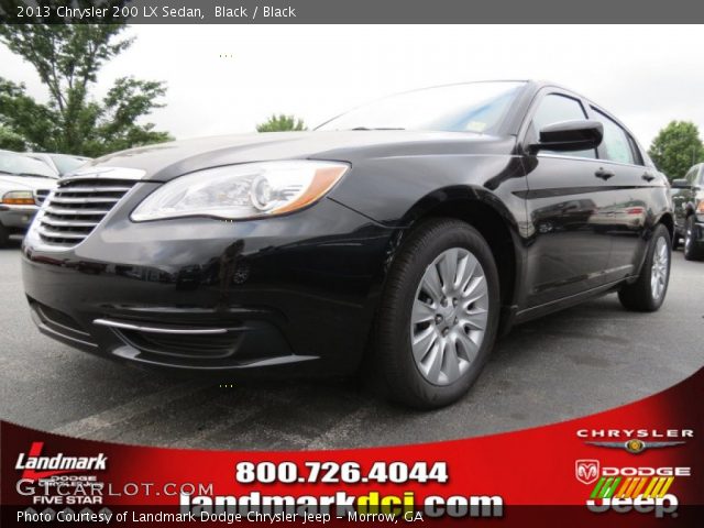 2013 Chrysler 200 LX Sedan in Black
