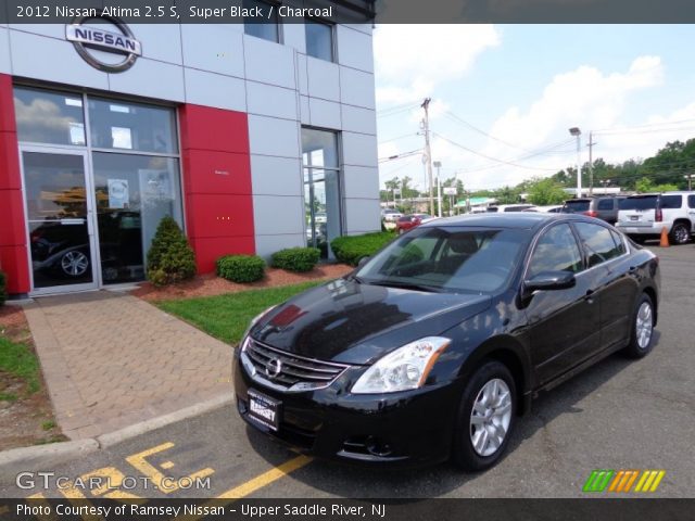 2012 Nissan Altima 2.5 S in Super Black