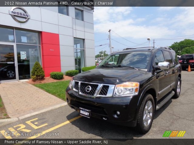 2012 Nissan Armada Platinum 4WD in Galaxy Black