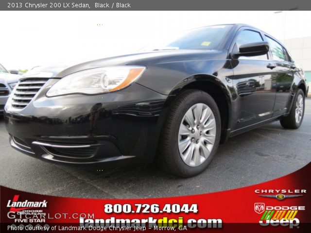 2013 Chrysler 200 LX Sedan in Black