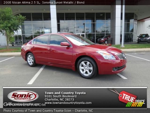 2008 Nissan Altima 2.5 SL in Sonoma Sunset Metallic