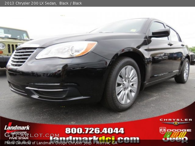 2013 Chrysler 200 LX Sedan in Black
