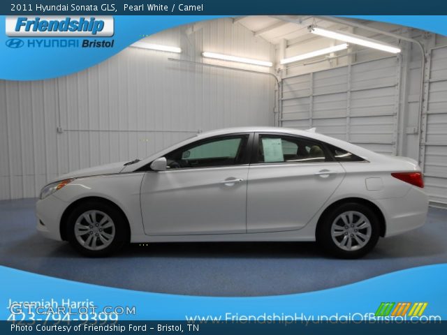 2011 Hyundai Sonata GLS in Pearl White