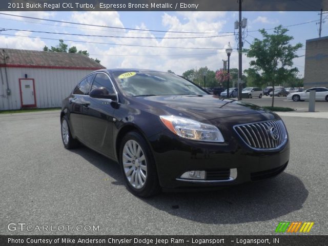 2011 Buick Regal CXL Turbo in Espresso Bronze Metallic