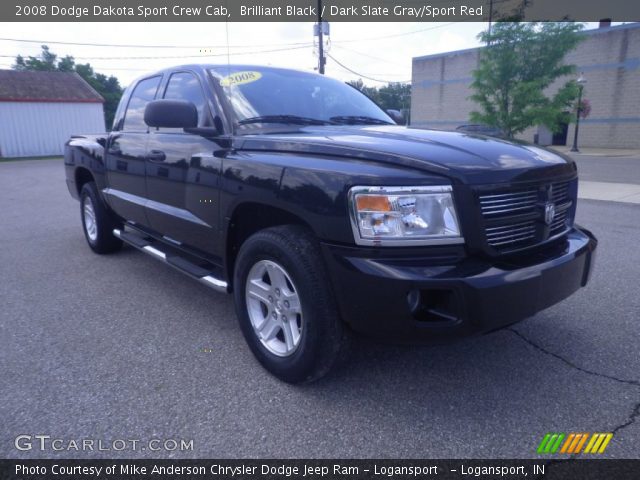 2008 Dodge Dakota Sport Crew Cab in Brilliant Black