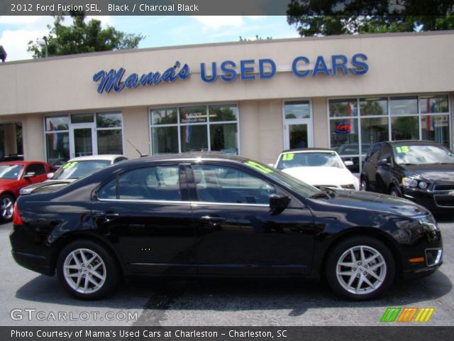 2012 Ford Fusion SEL in Black