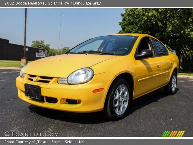 2002 Dodge Neon SXT in Solar Yellow