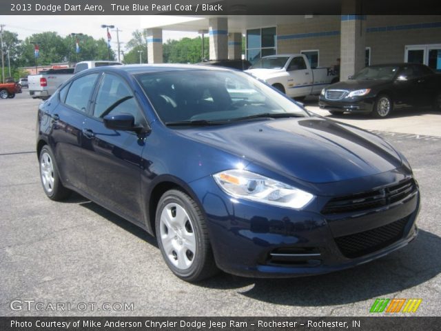 2013 Dodge Dart Aero in True Blue Pearl Coat