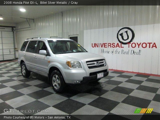 2008 Honda Pilot EX-L in Billet Silver Metallic
