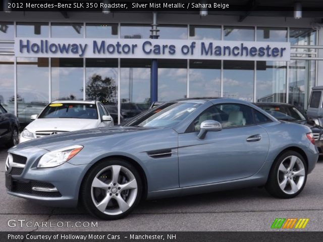 2012 Mercedes-Benz SLK 350 Roadster in Silver Mist Metallic