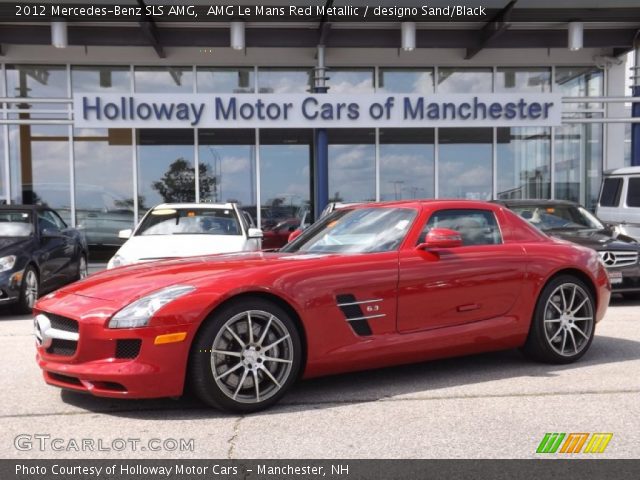 2012 Mercedes-Benz SLS AMG in AMG Le Mans Red Metallic