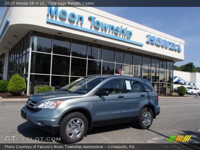 2010 Honda CR-V LX in Opal Sage Metallic