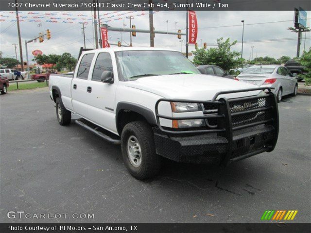 2007 Chevrolet Silverado 2500HD Classic Crew Cab 4x4 in Summit White