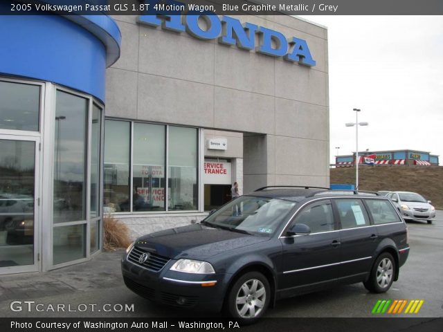2005 Volkswagen Passat GLS 1.8T 4Motion Wagon in Blue Graphite Metallic