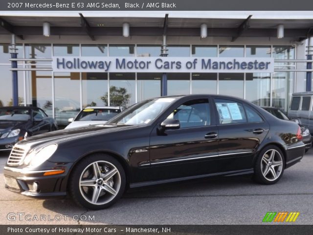 2007 Mercedes-Benz E 63 AMG Sedan in Black