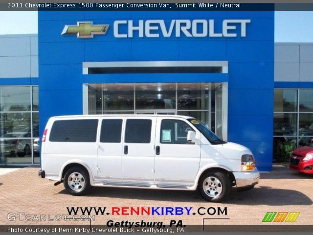 2011 Chevrolet Express 1500 Passenger Conversion Van in Summit White