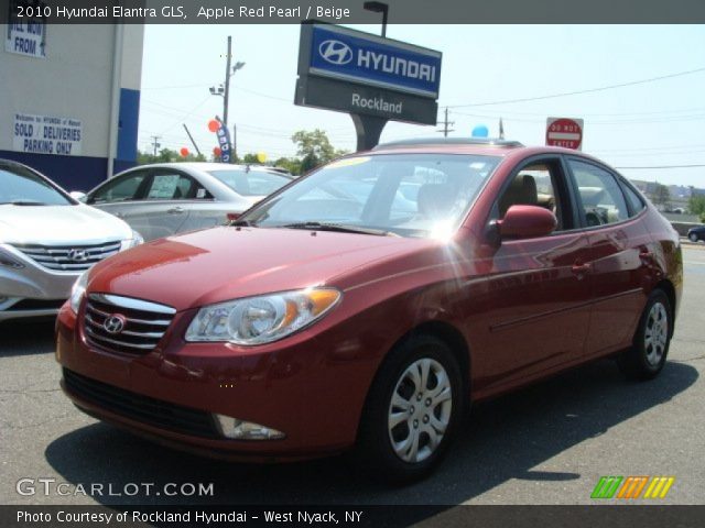 2010 Hyundai Elantra GLS in Apple Red Pearl
