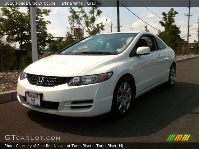 2010 Honda Civic LX Coupe in Taffeta White